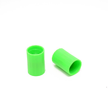 Plastic Vortex Bottle Connector, Column, for Scientific Experiment, Spring Green, 47x32mm