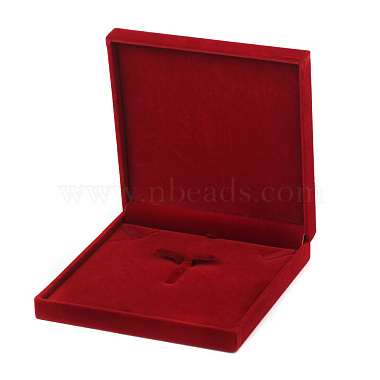 Boîtes de collier de velours(X-VBOX-G003-01A)-2