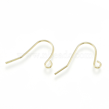 Real 18K Gold Plated Brass Earring Hooks