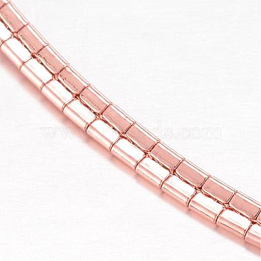 304 Stainless Steel Necklaces(NJEW-D274-01RG)-3