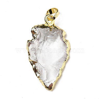 Golden Clear Others Quartz Crystal Pendants