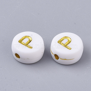 Plating Acrylic Beads(X-PACR-R242-01P)-2