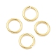 Messing Open Ringe springen(KK-Z147-08A-G)-1