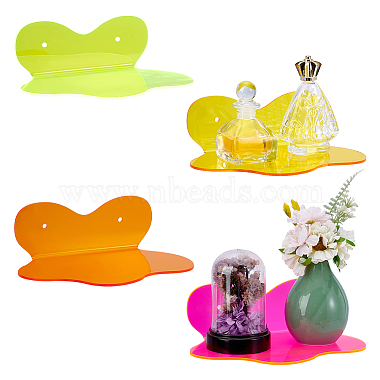 Transparent Acrylic Wall-mounted Storage Rack(HJEW-WH0036-161)-7