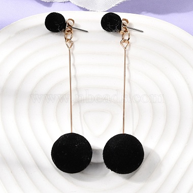 アイアンダングルスタッドピアス(EJEW-D355-03G-01)-1