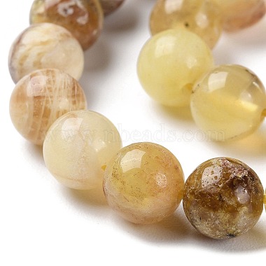 Brins de perles d'opale jaune naturel(G-Q1001-A01-02)-3