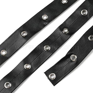 20mm Black Imitation Leather Thread & Cord