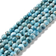 Natural Apatite Beads Strands, Round, 8mm, Hole: 0.9mm, about 51pcs/strand, 14.96 inch(38cm)(G-G858-01B)