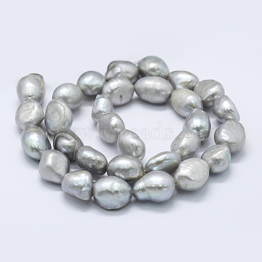 Natural Cultured Freshwater Pearl Beads Strands(PEAR-K004-05E)-2