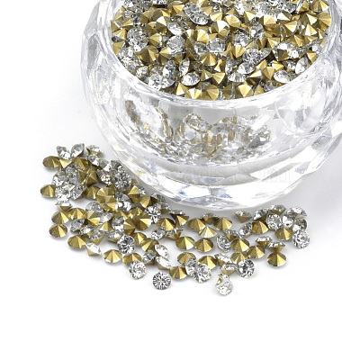 3mm Clear Diamond Resin Cabochons