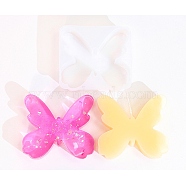 DIY Silicone Candle Molds, For Silhouette Candle Making, Butterfly, 10.2x11.3x2.6cm(SIL-Z020-07E)