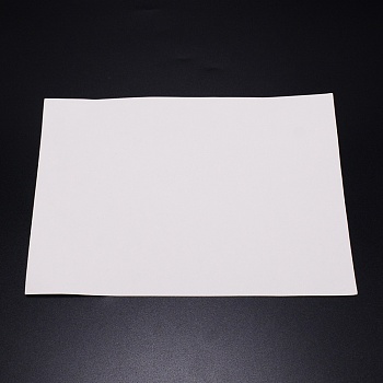 A4 Rectangle Blank Drawing Watercolor Paper Gouache Paper, for Painting Supplies, White, 29.7x21x0.025cm