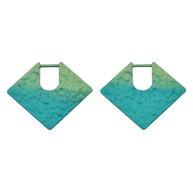Spray Painted Iron Pendants(IFIN-N008-032A)-2