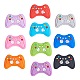 10Pcs 10 Colors Silicone Focal Beads(JX739A)-1