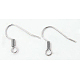 Brass Earring Hooks(KK-Q363-S-NF)-1