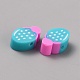 Handmade Polymer Clay Bead(CLAY-WH0012-04)-2