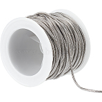 1Roll Stainless Steel Snake Chains, for Necklaces Making, Soldered, with Spool, Stainless Steel Color, 1.45~1.65mm(STAS-BBC0006-87B)