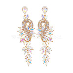 Sparkling Diamond Earrings for Women - Elegant and Chic Statement Jewelry, Clear AB, size 1(ST4900919)