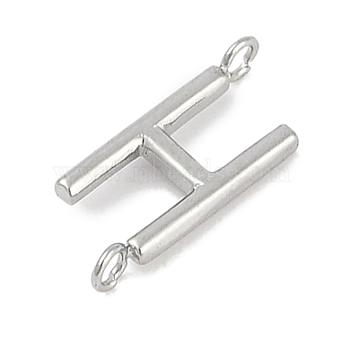 304 Stainless Steel Letter Connector Charms(STAS-M108-01P-08)-2