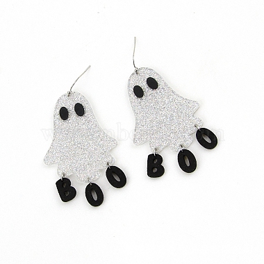 Acrylic Dangle Earrings(FS-WGFDE23-01)-6