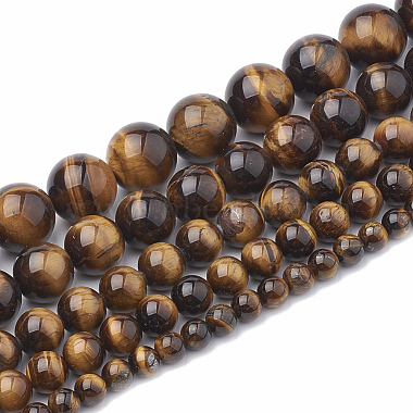 Natural Tiger Eye Beads Strands(G-S333-14mm-001)-2