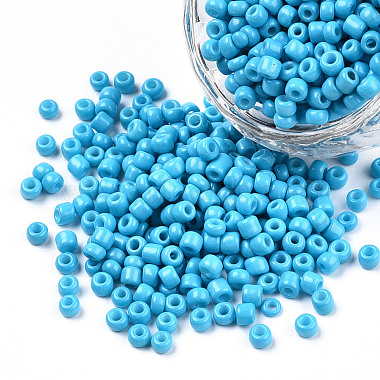 Baking Paint Glass Seed Beads(SEED-S001-K10)-3