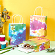 PandaHall Elite 24Pcs Rectangle with Tie-Dye Pattern Kraft Paper Bag(CARB-PH0002-08)-2