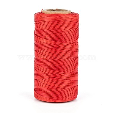 0.3mm Red Waxed Polyester Cord Thread & Cord