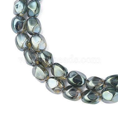 Chapelets de perles en verre galvanoplastique(EGLA-N008-016-B01)-3