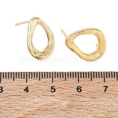 hallazgos de aretes de bronce(KK-D263-08G)-3
