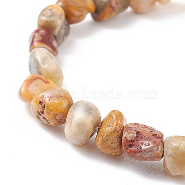 Natural Gemstone Beaded Stretch Bracelet for Women(BJEW-JB08271)-4