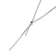 Stainless Steel Slider Necklace Making(X-AJEW-JB00476)-2