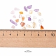 150g 5 perles de puces de pierres précieuses mélangées naturelles de style(G-FS0001-09)-2