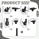 4Pcs 4 Styles Iron Drawer Cabinets Pull Handles(FIND-GA0008-93)-2