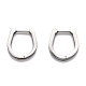 304 Stainless Steel Huggie Hoop Earrings(STAS-H156-14B-P)-1