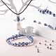 340pcs 4 tailles perles de jaspe bleu naturel(G-LS0001-17)-6