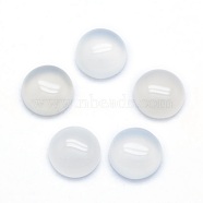 Natural Agate Cabochons, Half Round, 10x4~5mm(G-P393-R07-10mm)