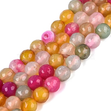 agate perles brins(G-Q606-42A-02)-2