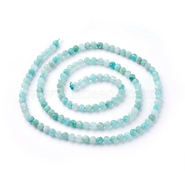 Natural Amazonite Beads Strands(G-F619-26-3mm)-2