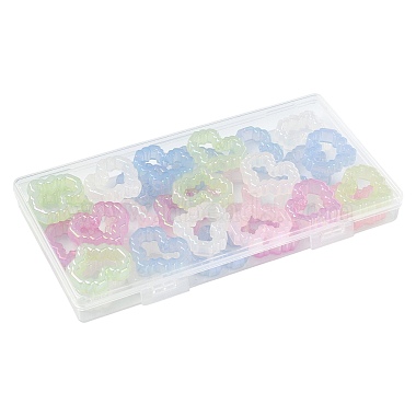 30Pcs UV Plating Acrylic Beads(MACR-FS0002-43)-8