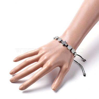 Adjustable Nylon Thread Braided Bead Bracelets(BJEW-JB05177-01)-5
