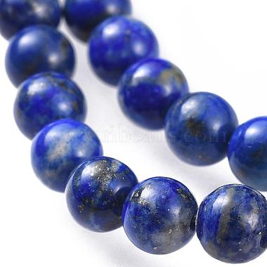 Natural Lapis Lazuli Bead Strands(G-G953-01-6mm)-3