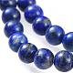 Chapelets de perle en lapis-lazuli naturel(G-G953-01-6mm)-3