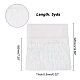 AHADERMAKER 5 Yards Sparkle Polyester Tassel Lace Trim(OCOR-GA0001-55A)-2
