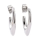 Non-Tarnish 304 Stainless Steel V-shape Stud Earrings(EJEW-G293-26P)-1