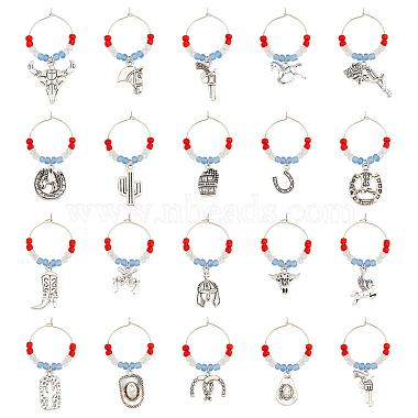 Alloy Wine Glass Charms