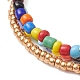 Glass Seed Double Layer Multi-strand Bracelets(BJEW-MZ00055-01)-4