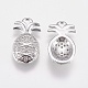 Brass Micro Pave Cubic Zirconia Charms(KK-A144-056P)-2