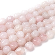 Natural Pink Opal Beads Strands, Graduated Beads Strands, Nuggets, 5~11x5~10x4~13mm, Hole: 0.8mm, about 51pcs/strand, 15.75 inch(40cm)(G-I194-25)