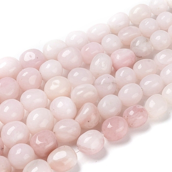 Natural Pink Opal Beads Strands, Graduated Beads Strands, Nuggets, 5~11x5~10x4~13mm, Hole: 0.8mm, about 51pcs/strand, 15.75 inch(40cm)